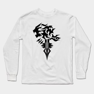 Logo FF8 Negro Long Sleeve T-Shirt